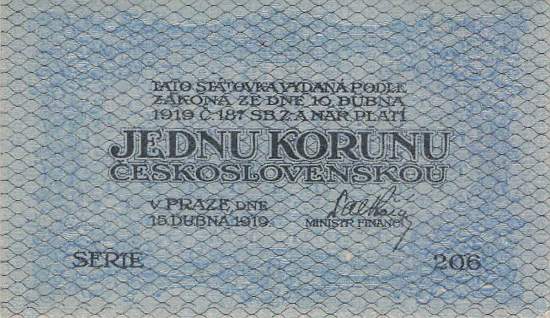 1 Krone 1919